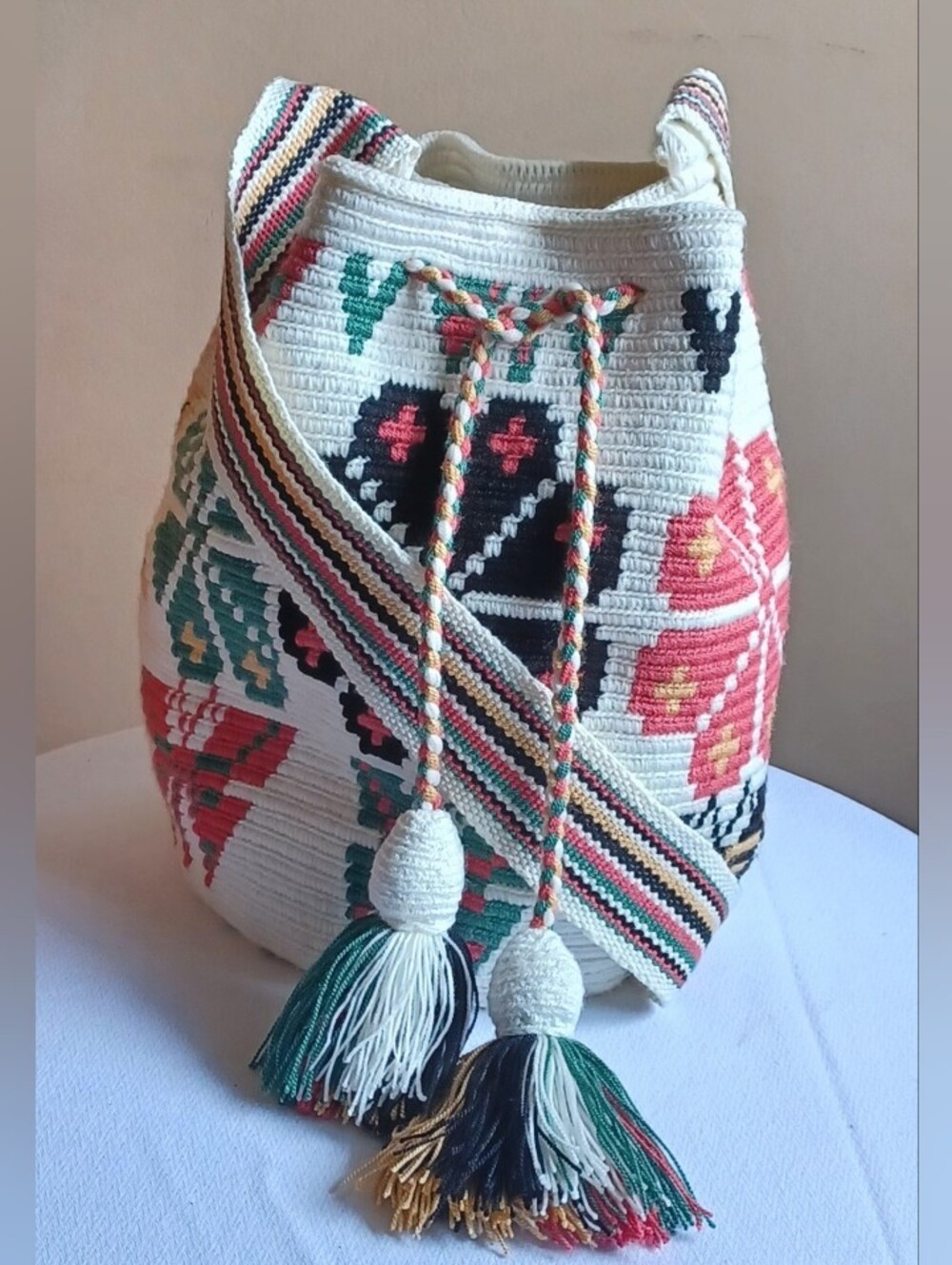 WAYUU Mochila Bucket Colombian Bag